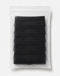 5 Pieces Black Boxer
